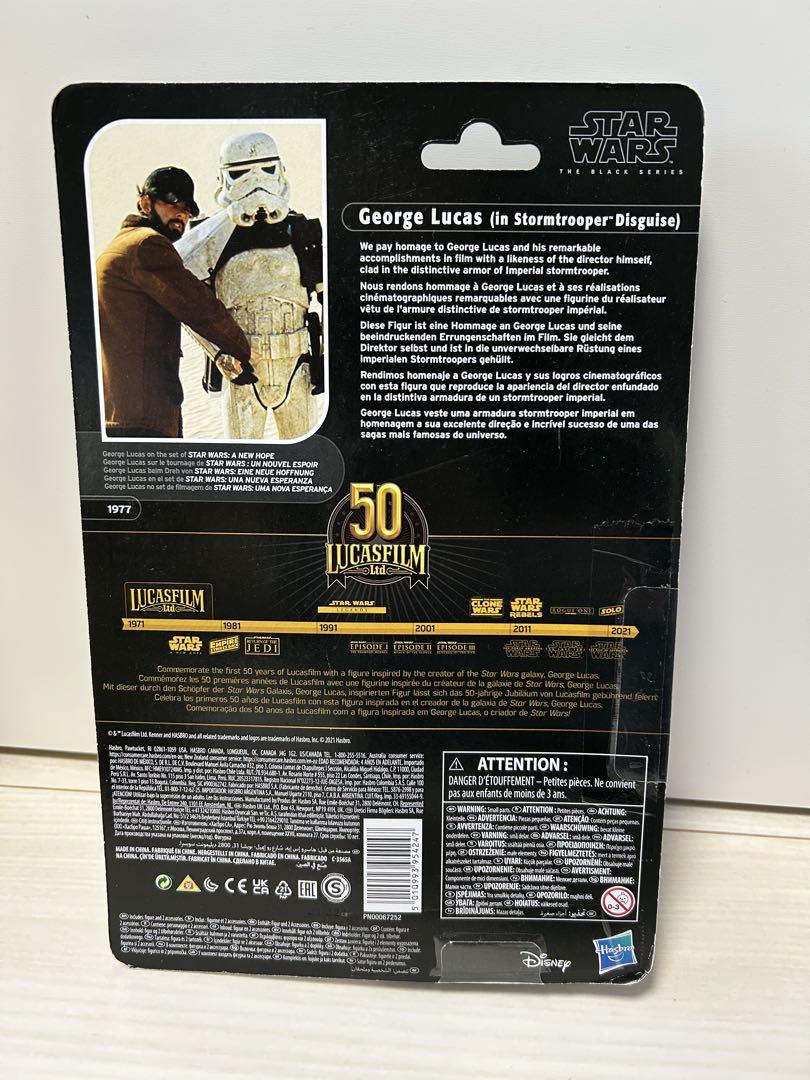 STAR WARS George Lucas フィギュア ブラックシリーズ