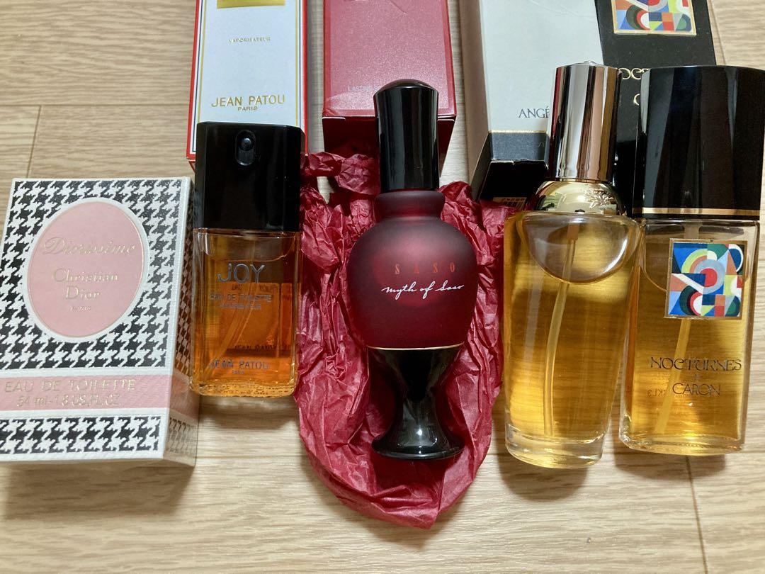 未使用香水５本セット　Dior ミスオブ沙棗 ジョイ　アンジェリークなど