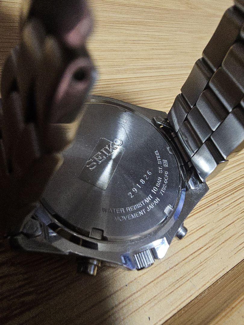 稼動品 SEIKO セイコー 　クロノグラフ