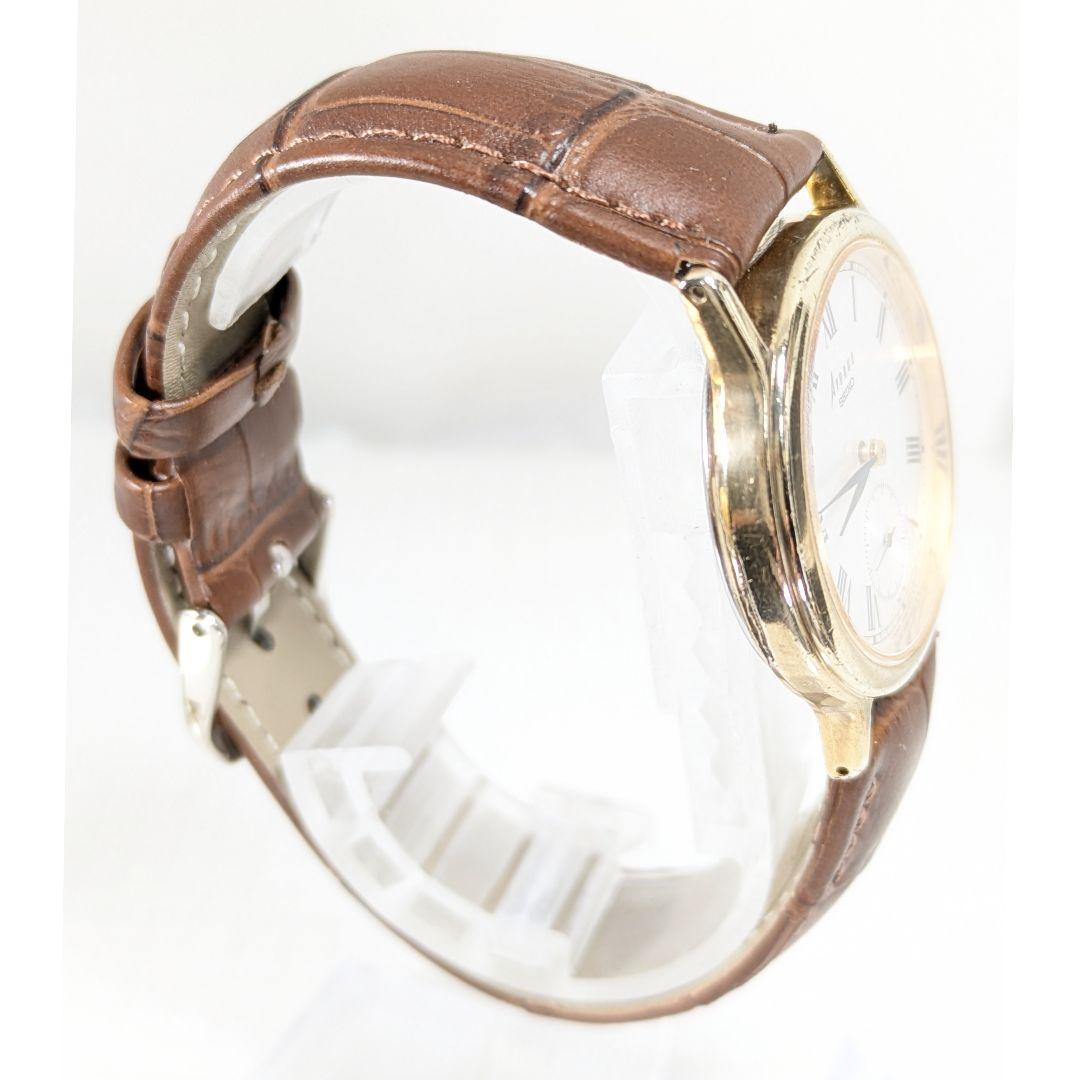 SEIKO Avenue スモセコ メンズ 電池ベルト交換済み可動品E-81