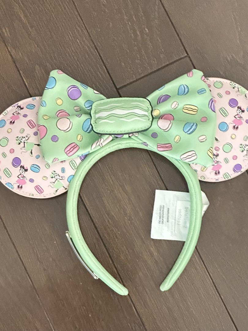 ☆Disney x Loungefly☆香り付き ミニー マカロンカチューシャ