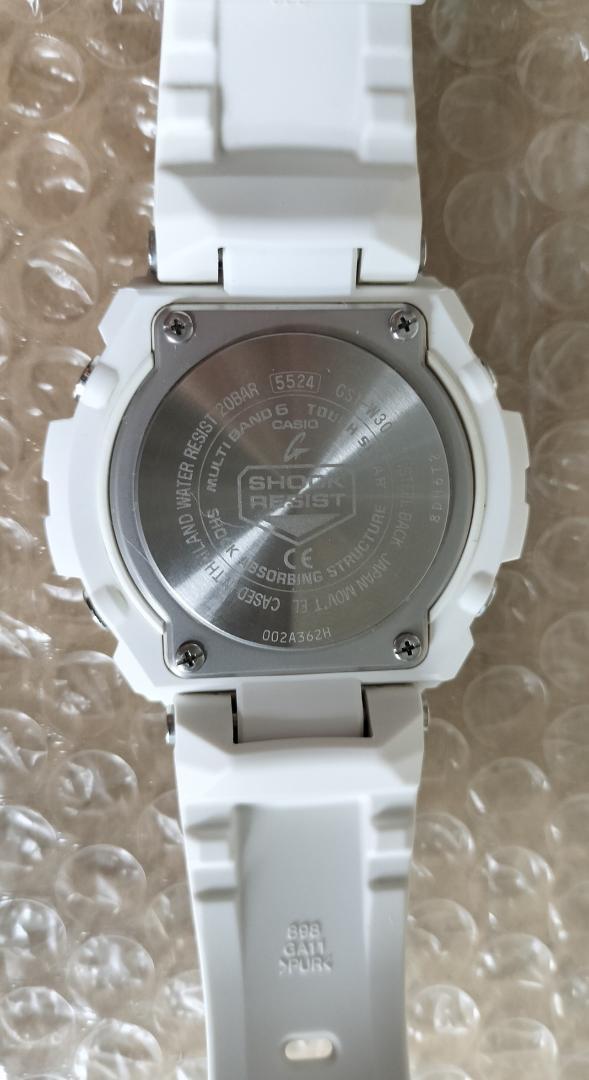 美品　CASIO　G-SHOCK　GST-W300-7AJF　ホワイト