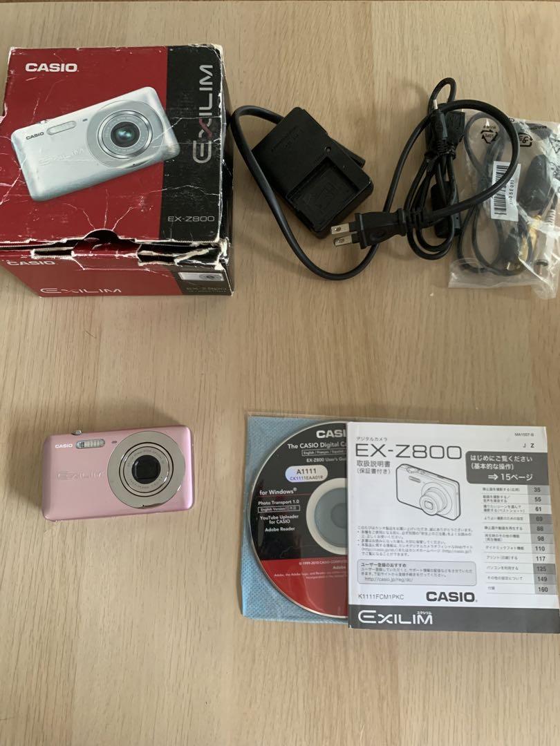 CASIO EX-Z800 デジタルカメラ ピンク 付属品完備