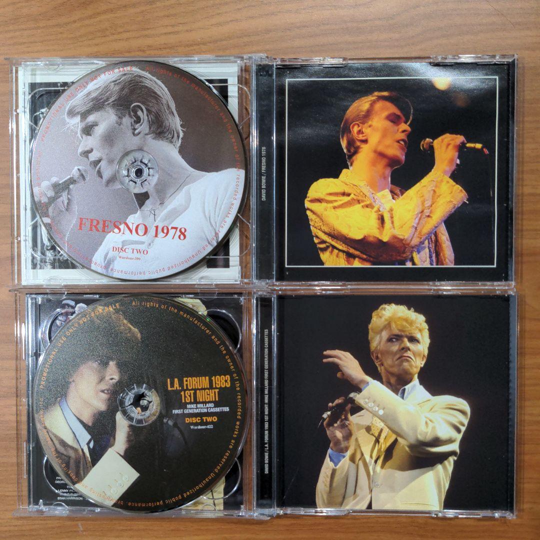 【４枚セット】デヴィッド・ボウイ　コレクターズCD　ライブ　ライヴ