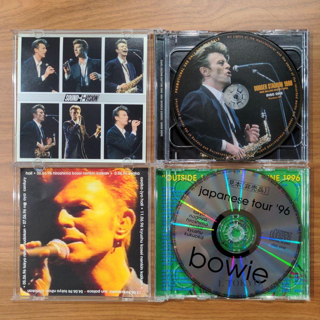 【４枚セット】デヴィッド・ボウイ　コレクターズCD　ライブ　ライヴ