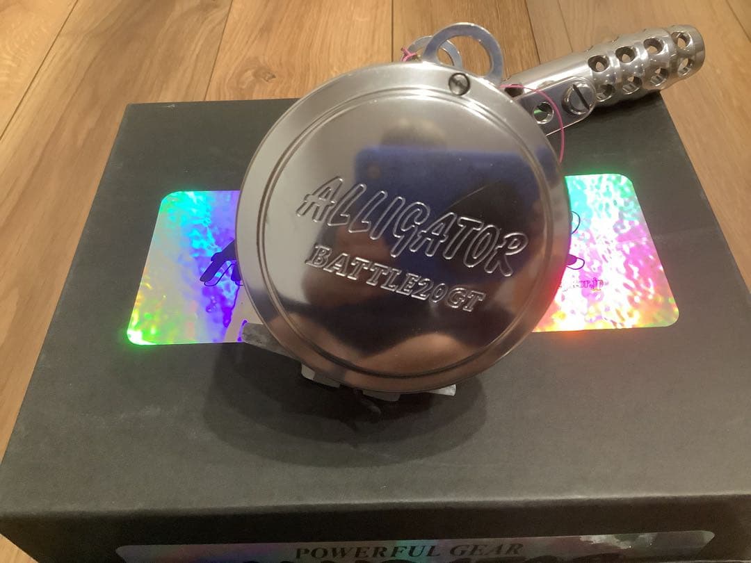アリゲーターバトル20GT シルバー　BATTLE 20GT 美品 get-fishing_tv-4580374-ga012