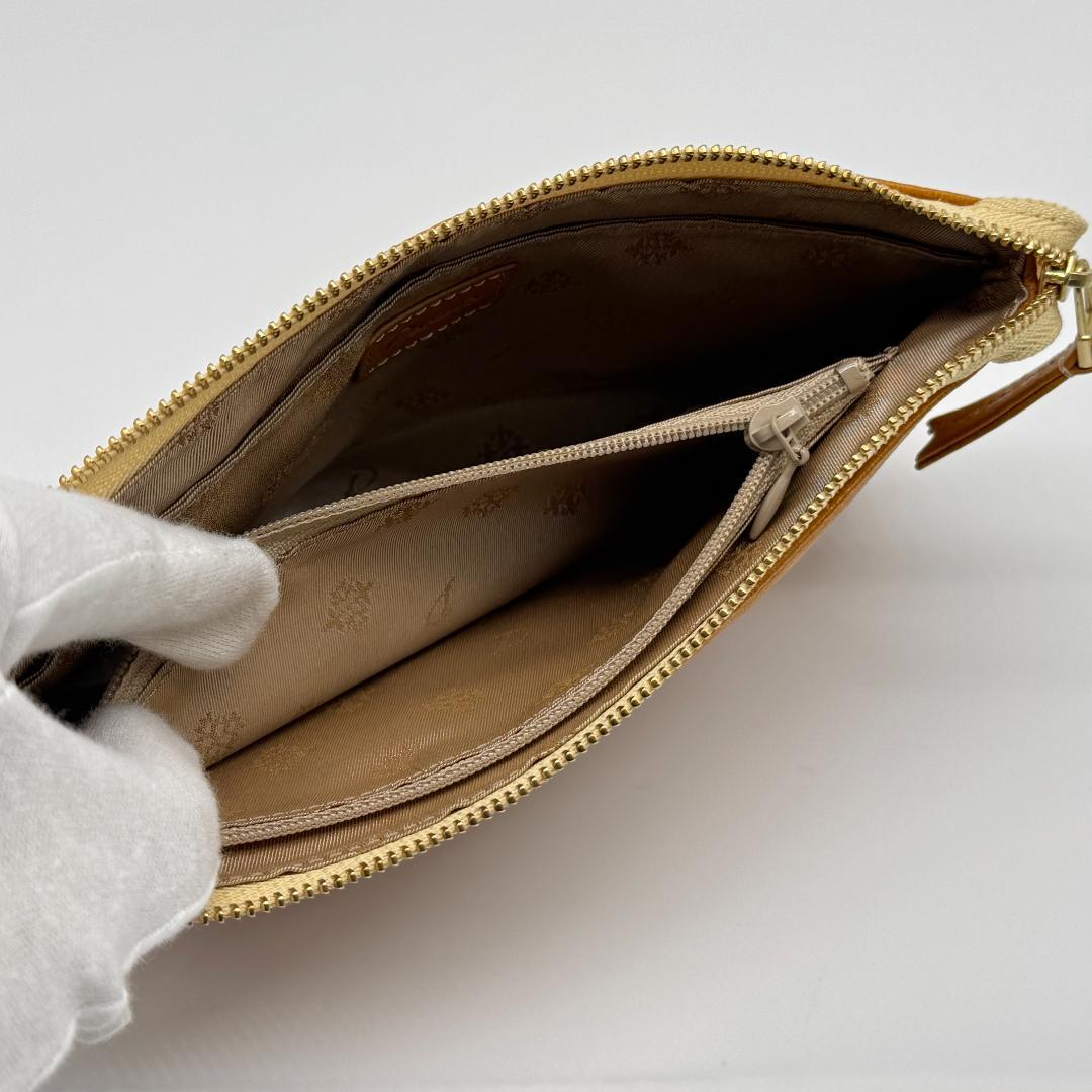 美品✨ Dakota ダコタ 羊革 レザー 長財布 ジップウォレット 小物入れ