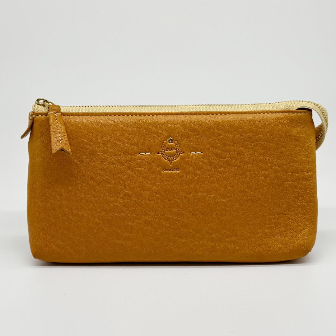 美品✨ Dakota ダコタ 羊革 レザー 長財布 ジップウォレット 小物入れ