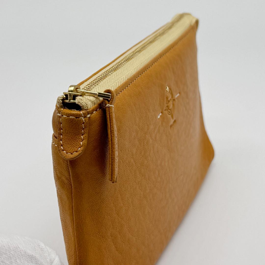 美品✨ Dakota ダコタ 羊革 レザー 長財布 ジップウォレット 小物入れ