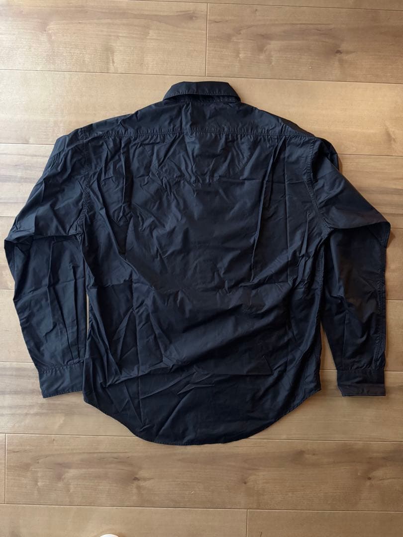 90s ラルフローレン RUTLAND ナイロン シャツ L 黒 レザー 激レア 希少 ラルフローレン RUTLAND ナイロン シャツ ブラック 90s