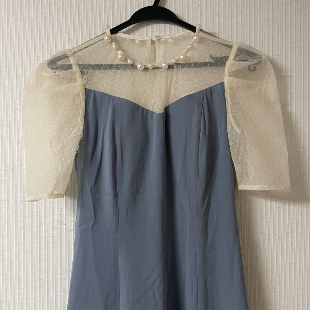 LAGUNAMOON LADYパールネックドレス