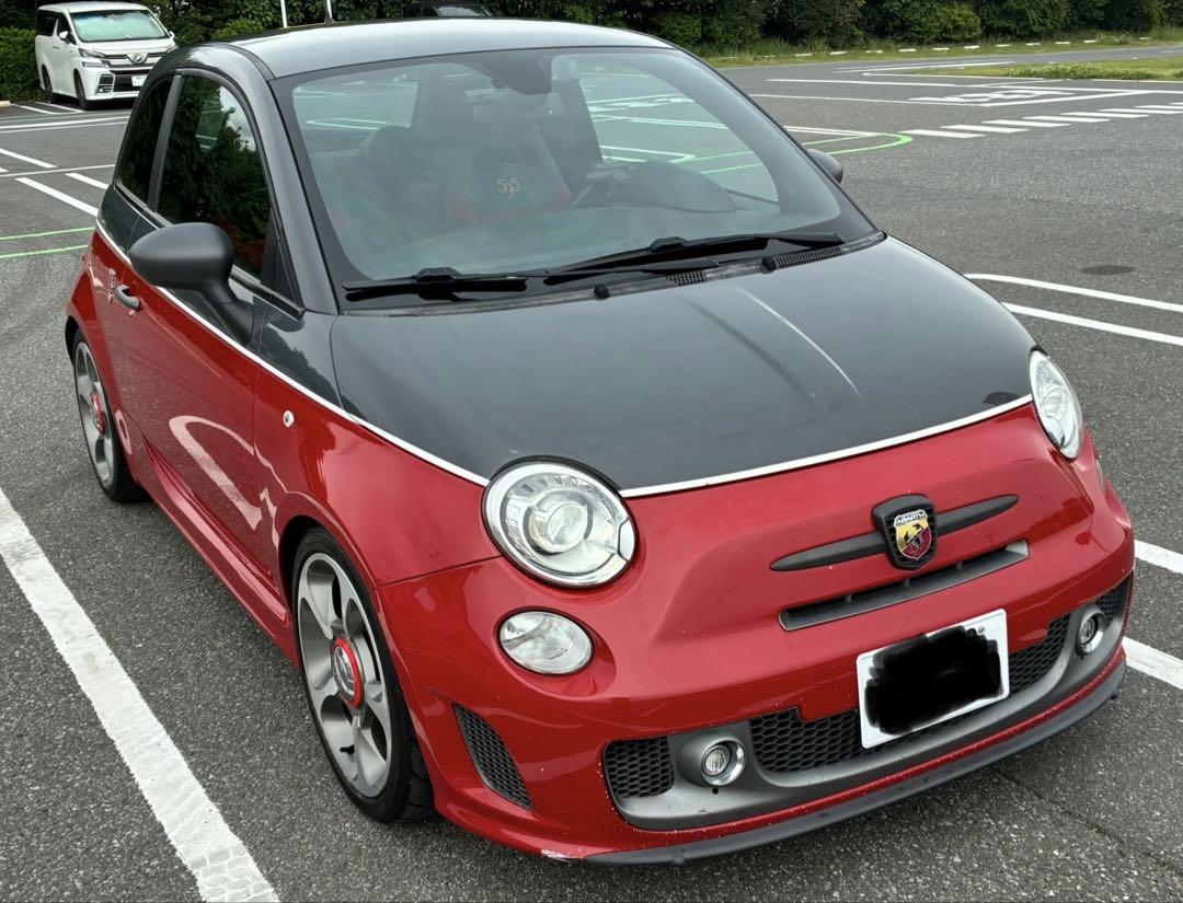 希少H25年式アバルト595 コンペティチオーネ　左ハンMT 2トンカラー