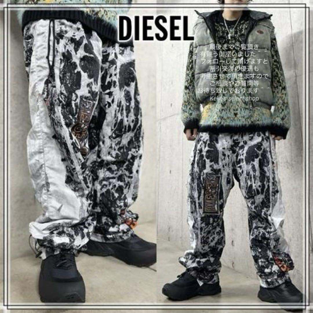 【正規品】極美品 DIESEL AUWB-DUDLEY-HT26 ナイロン 総柄