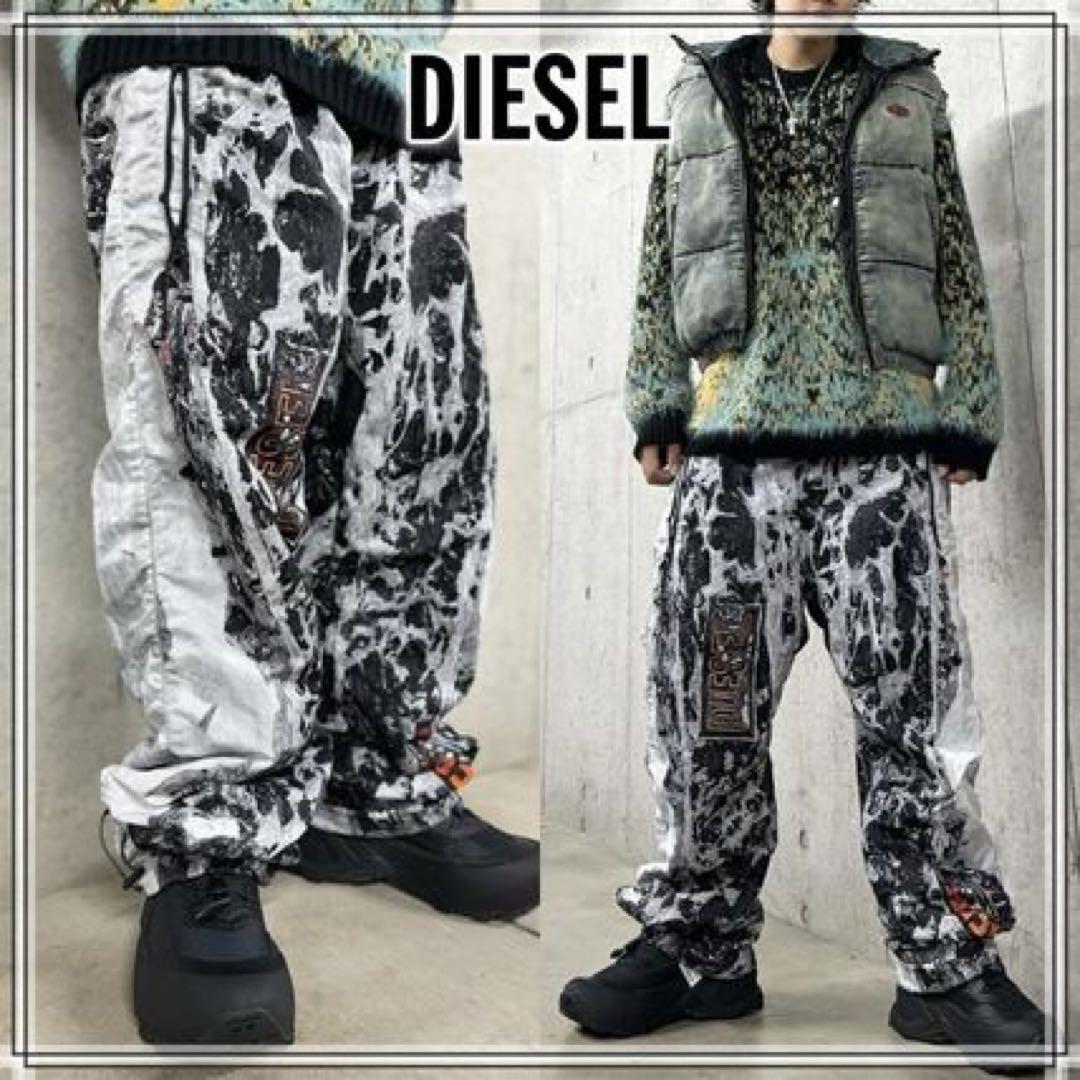 【正規品】極美品 DIESEL AUWB-DUDLEY-HT26 ナイロン 総柄