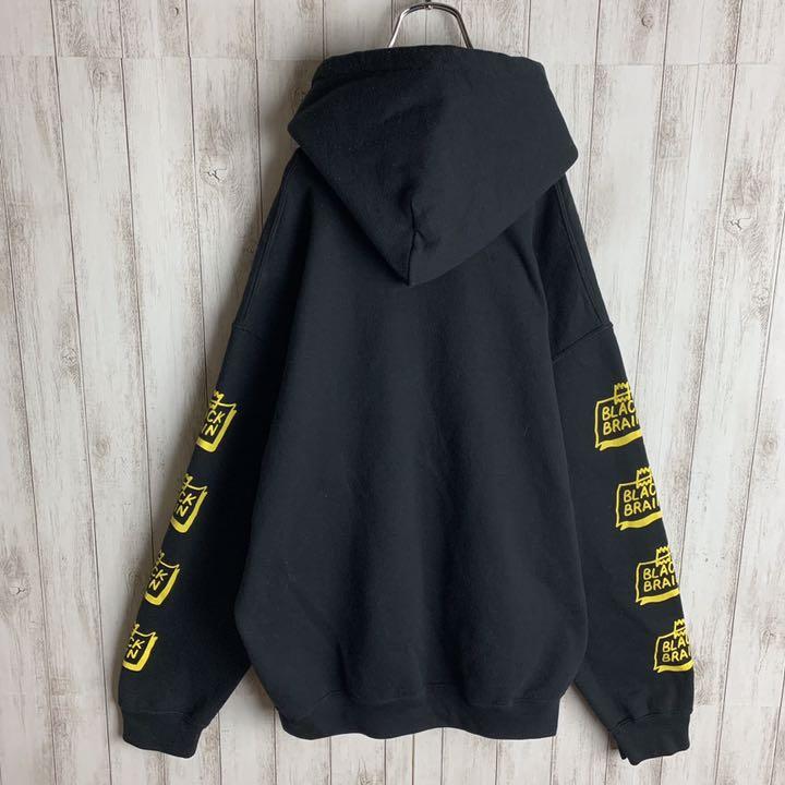 しいです✻ 最高デザイン 即完売 人気ロゴ 定番 eHaiU-m38175454390 ブラックブレイン ワンポイント パーカー さいませ