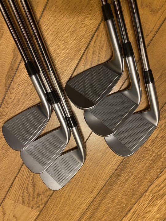 PING i210アイアン 6本 6I〜UW モーダス105 S ドット黒 ピン