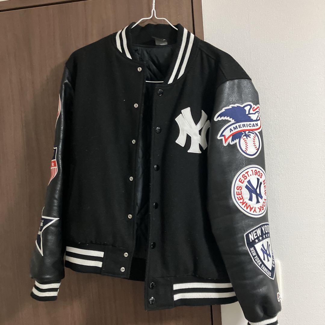 ニューヨークヤンキース　スタジアムジャケット　160㎝ ナイロン スタジアムジャケット ニューヨーク・ヤンキース