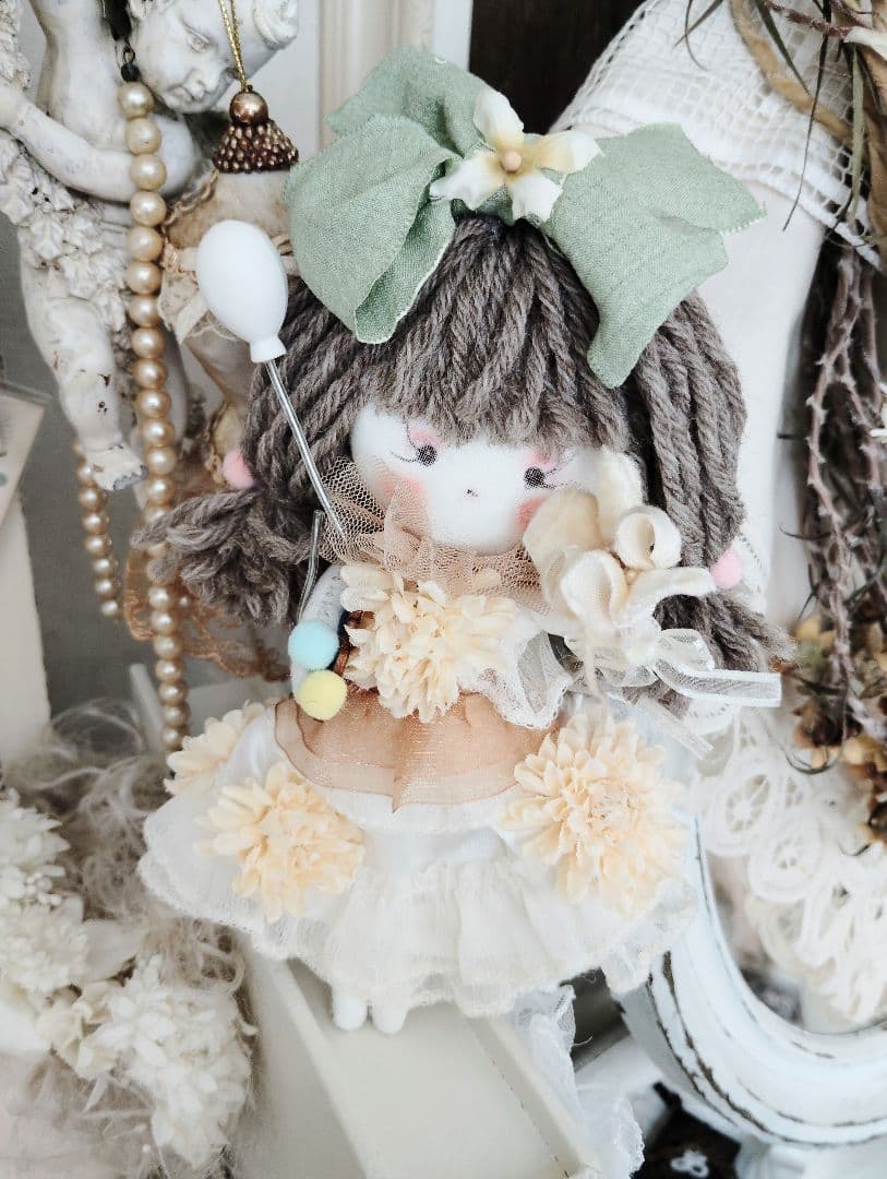 ミーナちゃんとルーナちゃん❤お人形♡子猫ちゃん♡ぬいぐるみ♡アートドール♡