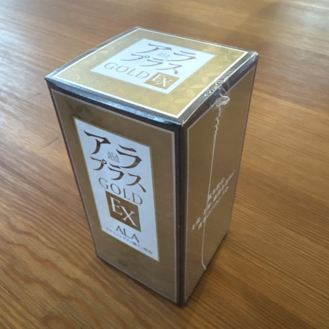 SBIアラプロモ - 【未開封】アラプラスGOLD EX(60粒)×4箱SBIアラプロモALAPLUS 送料無料！アラプラスゴールドEX 60粒 アミノ酸ALA（アラプラス