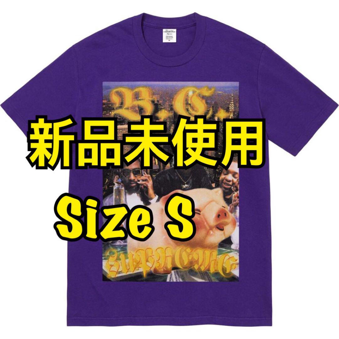 Supreme Bernadette Money Tee 紫　パープルS