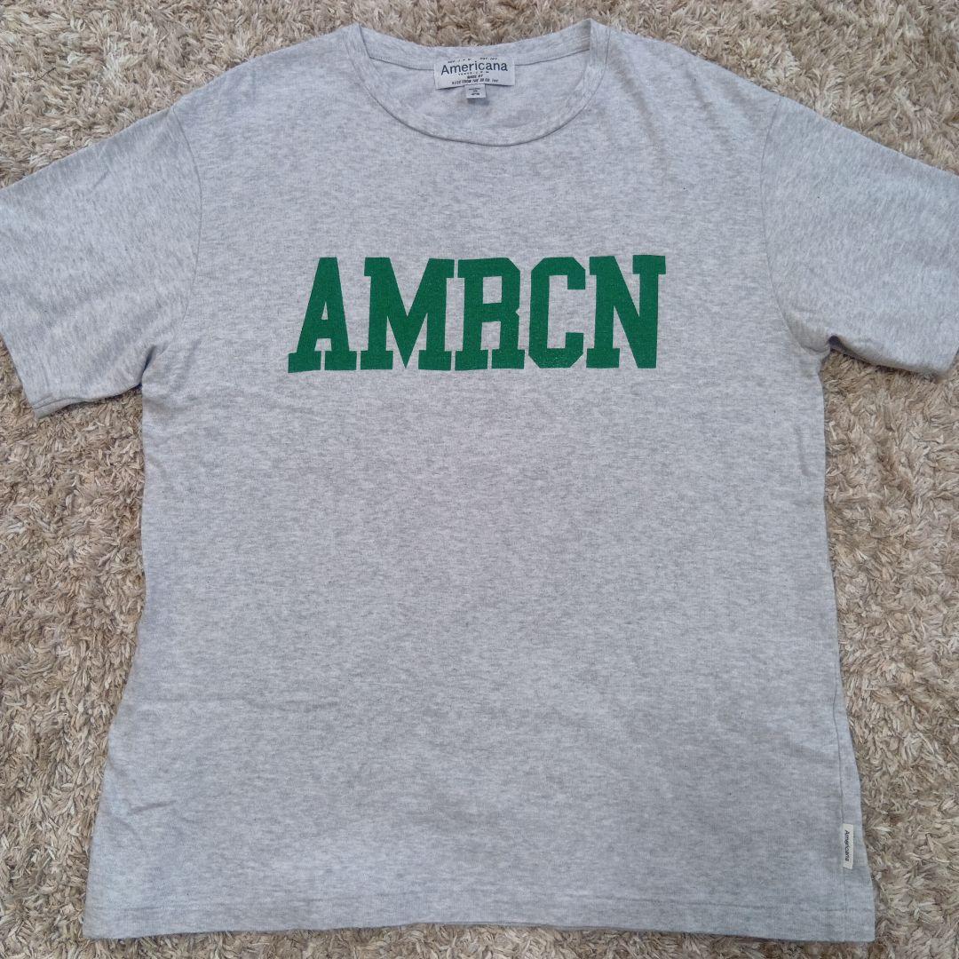 Americana/アメリカーナ] AMRCN ロゴプリントTシャツ☆ - メルカリ