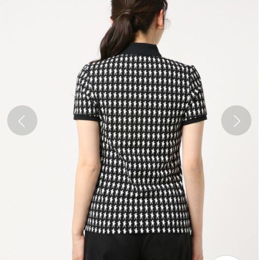 美品未使用 Mintdesigns Doll Print Pique Shirt