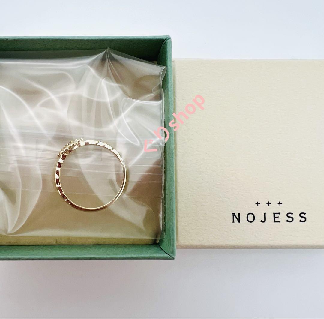 未使用 NOJESS k10 ダイヤモンド リング　　9号
