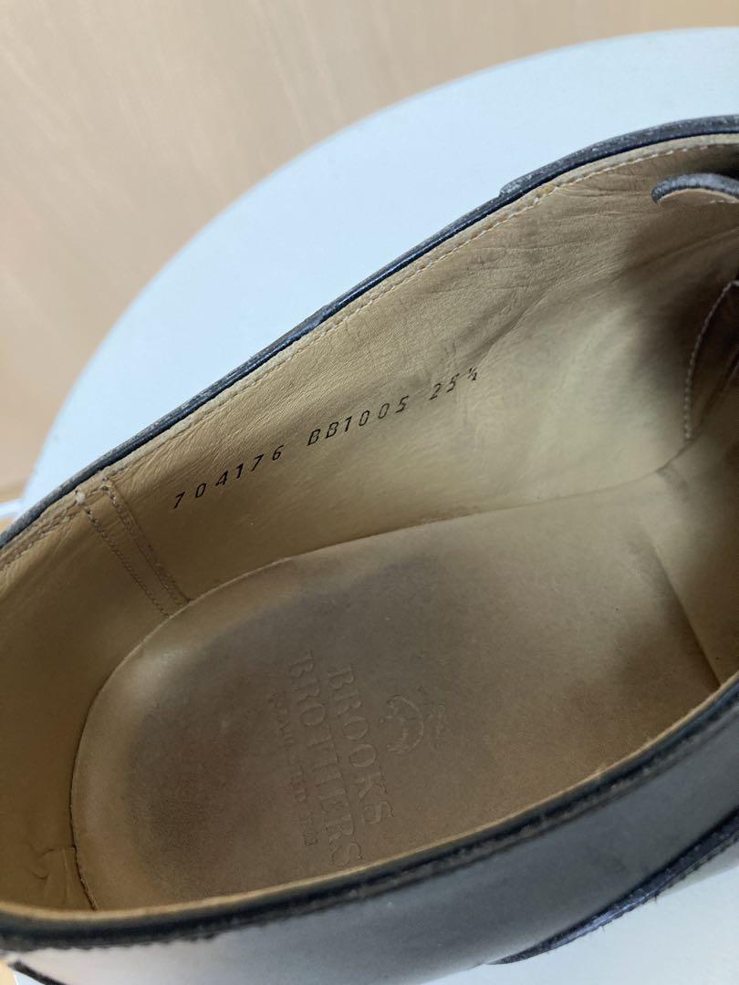BROOKS BROTHERS モンクストラップ ドレスシューズ 25.5
