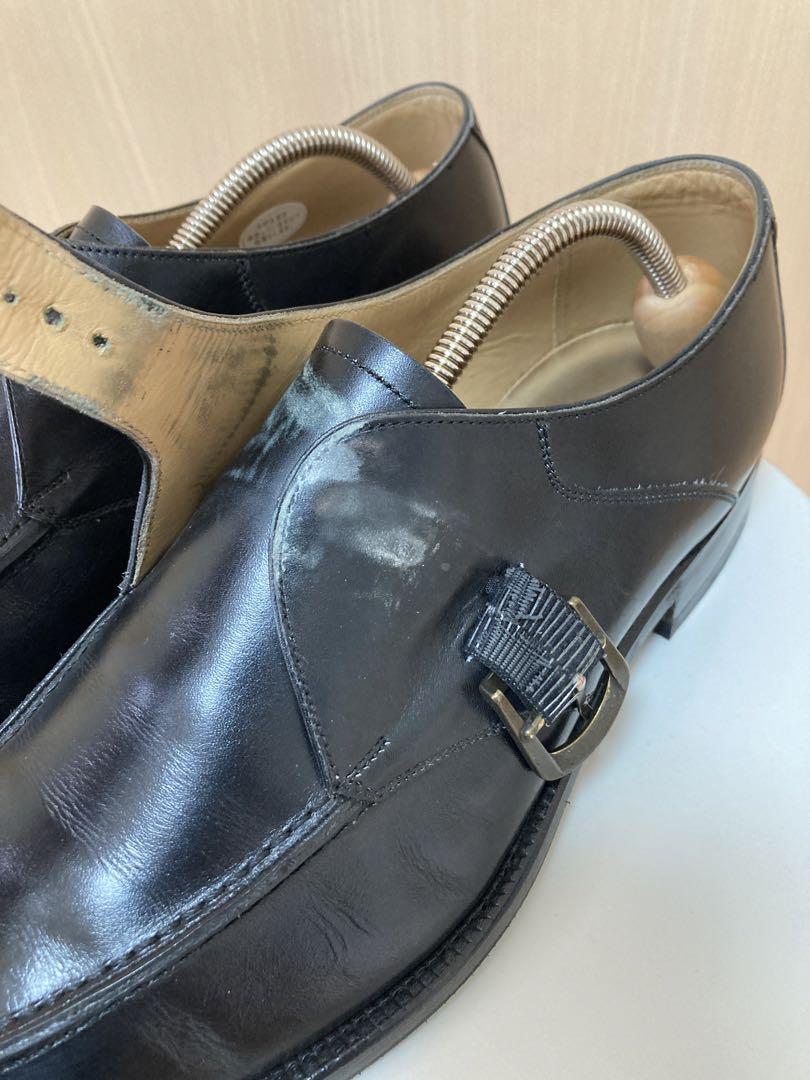 BROOKS BROTHERS モンクストラップ ドレスシューズ 25.5