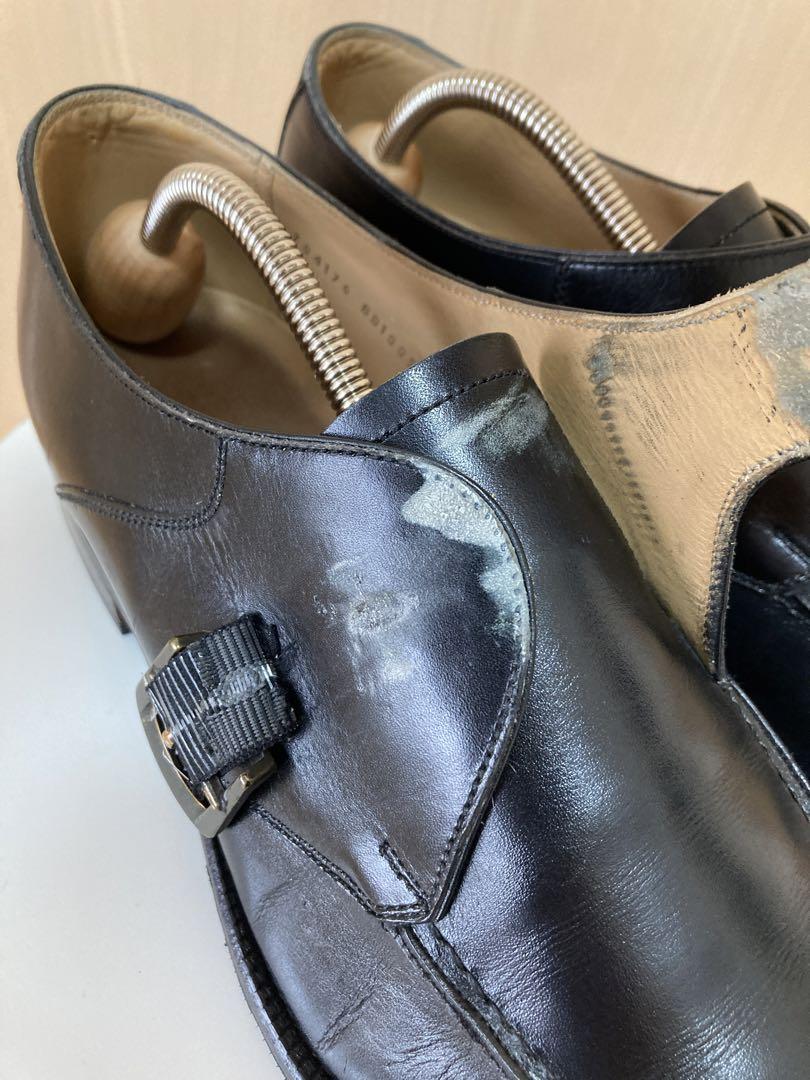 BROOKS BROTHERS モンクストラップ ドレスシューズ 25.5