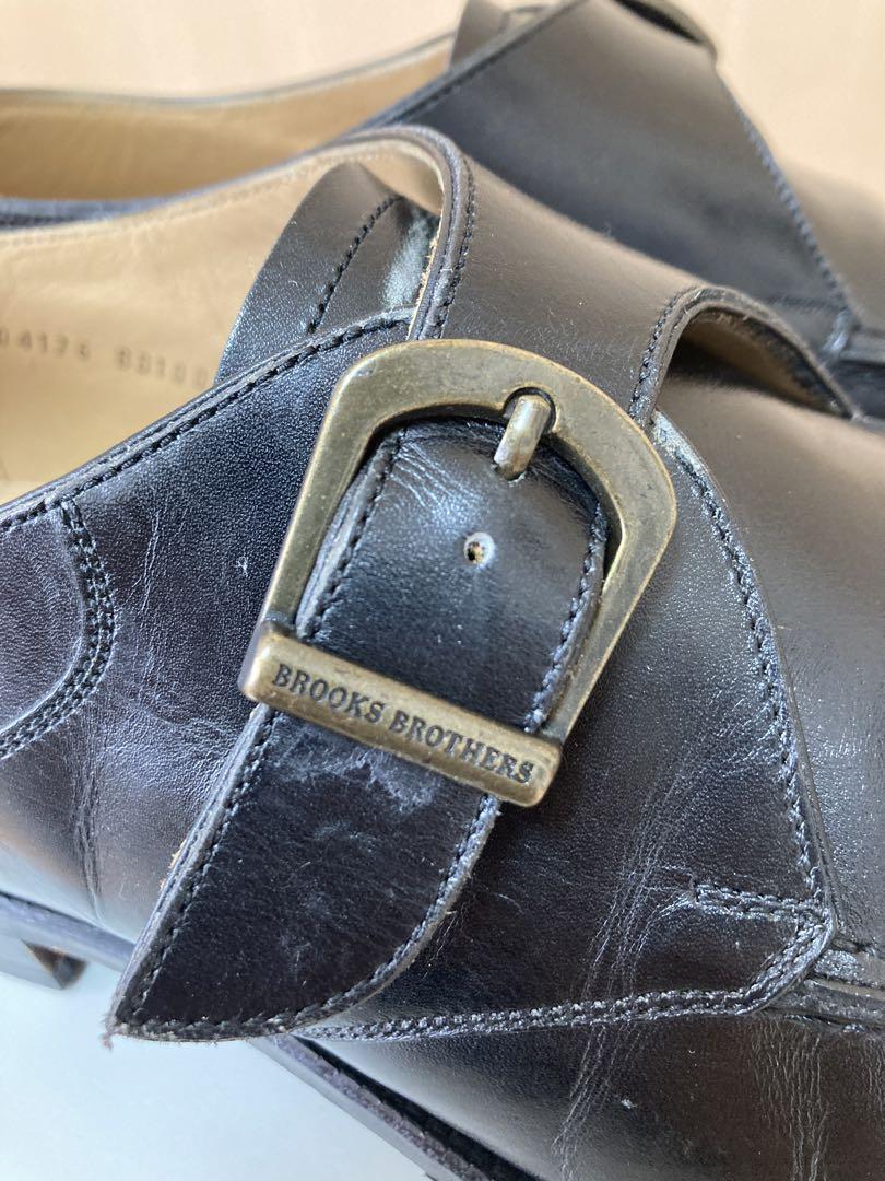 BROOKS BROTHERS モンクストラップ ドレスシューズ 25.5