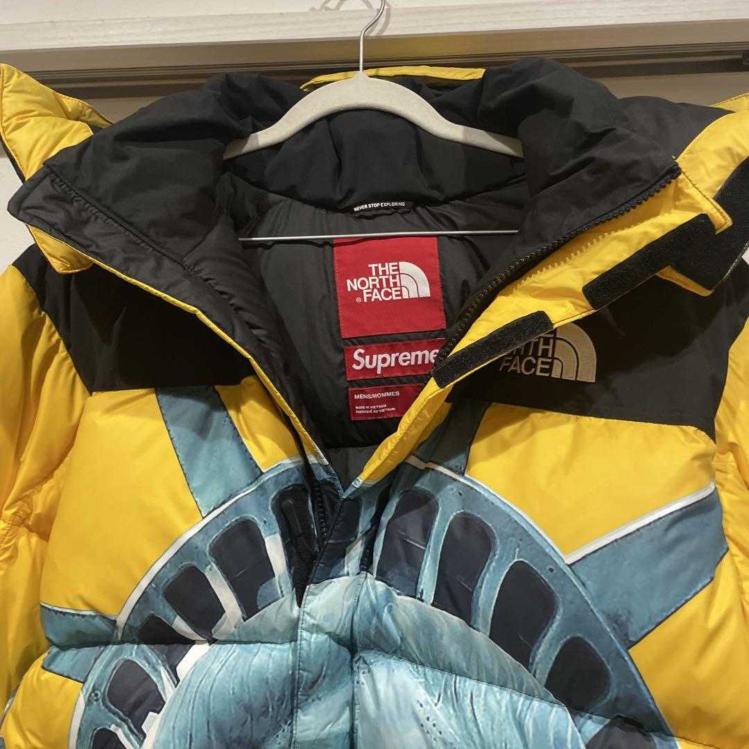 Supreme ノースフェイス 自由の女神 バルトロライトダウン 極暖