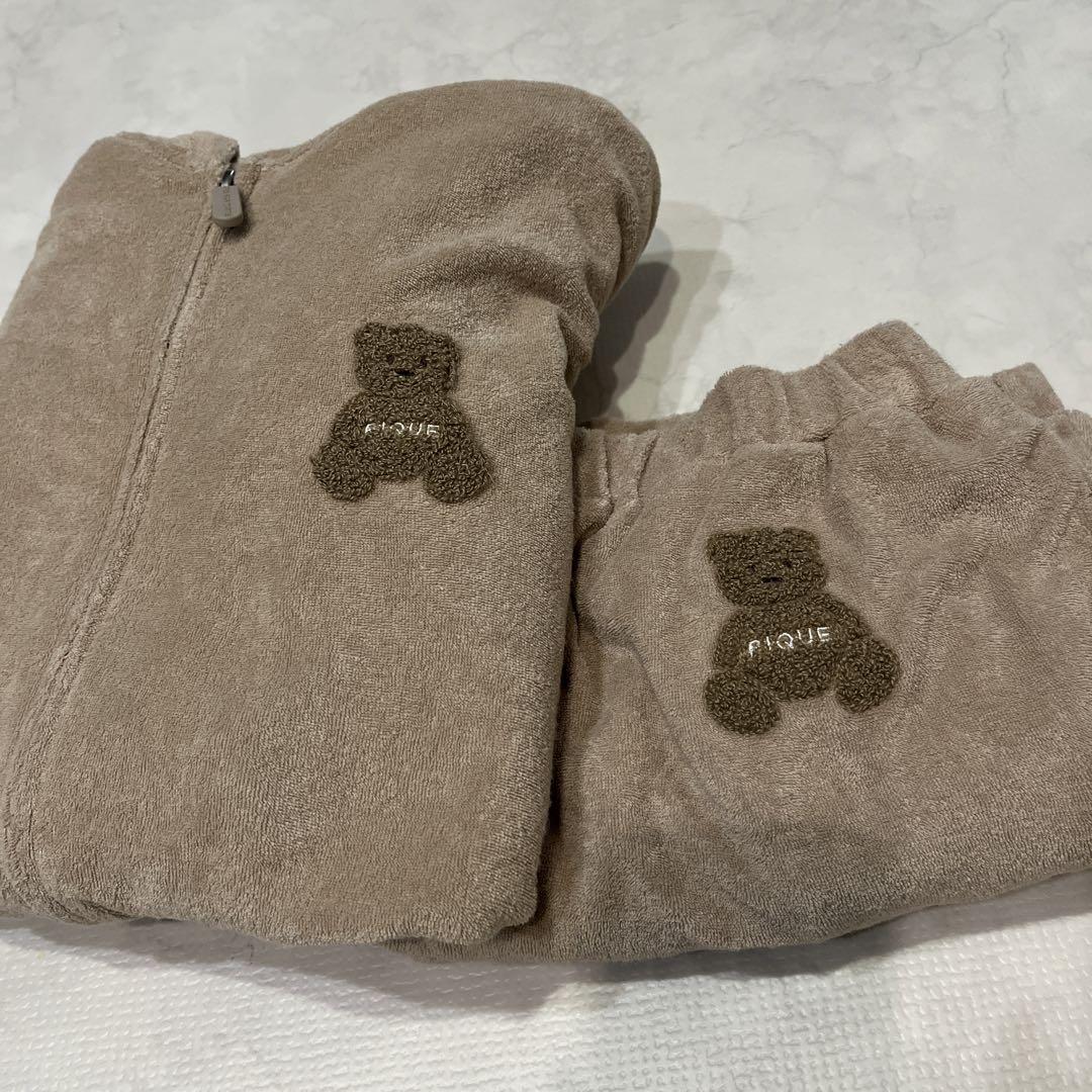 ジェラートピケ♡ セットアップ　くま