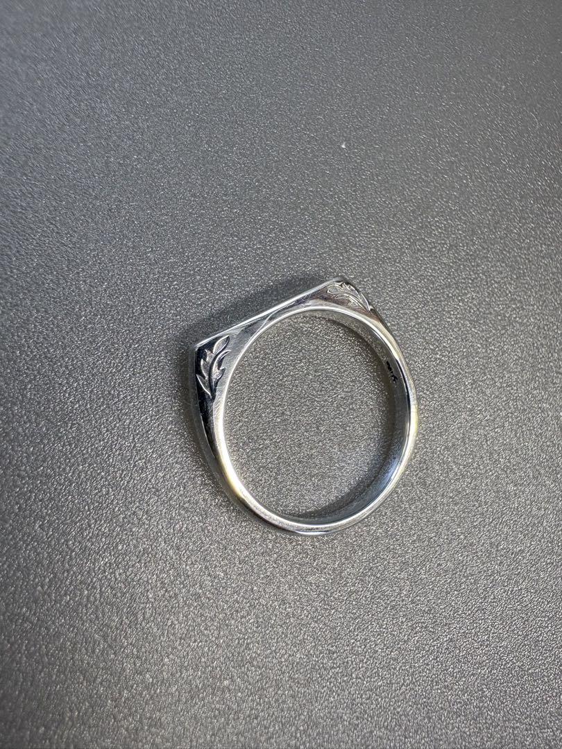 agete silver ring 指輪 «Leaf design»