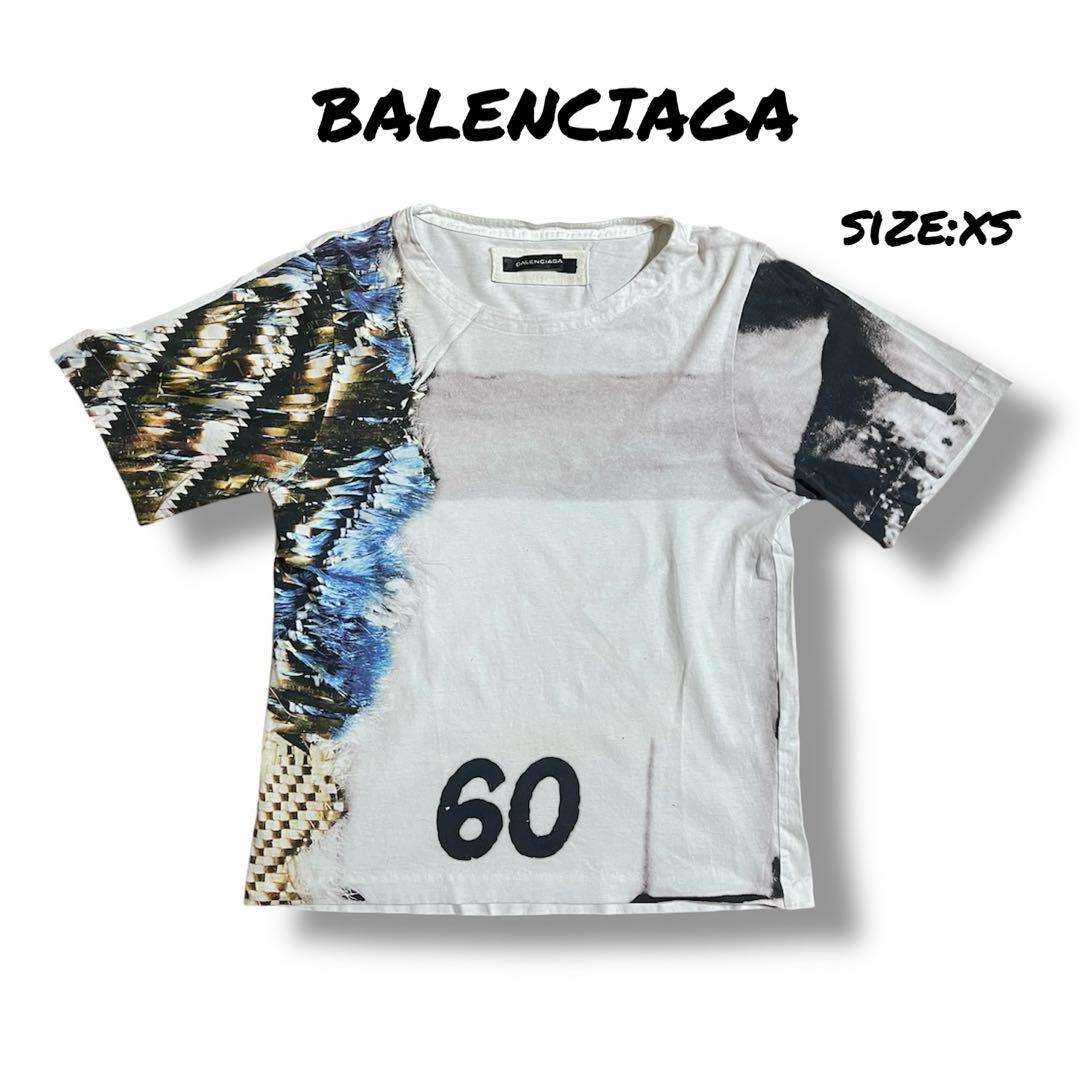 BALENCIAGA バレンシアガ Tシャツ フォト プリント 60 XS