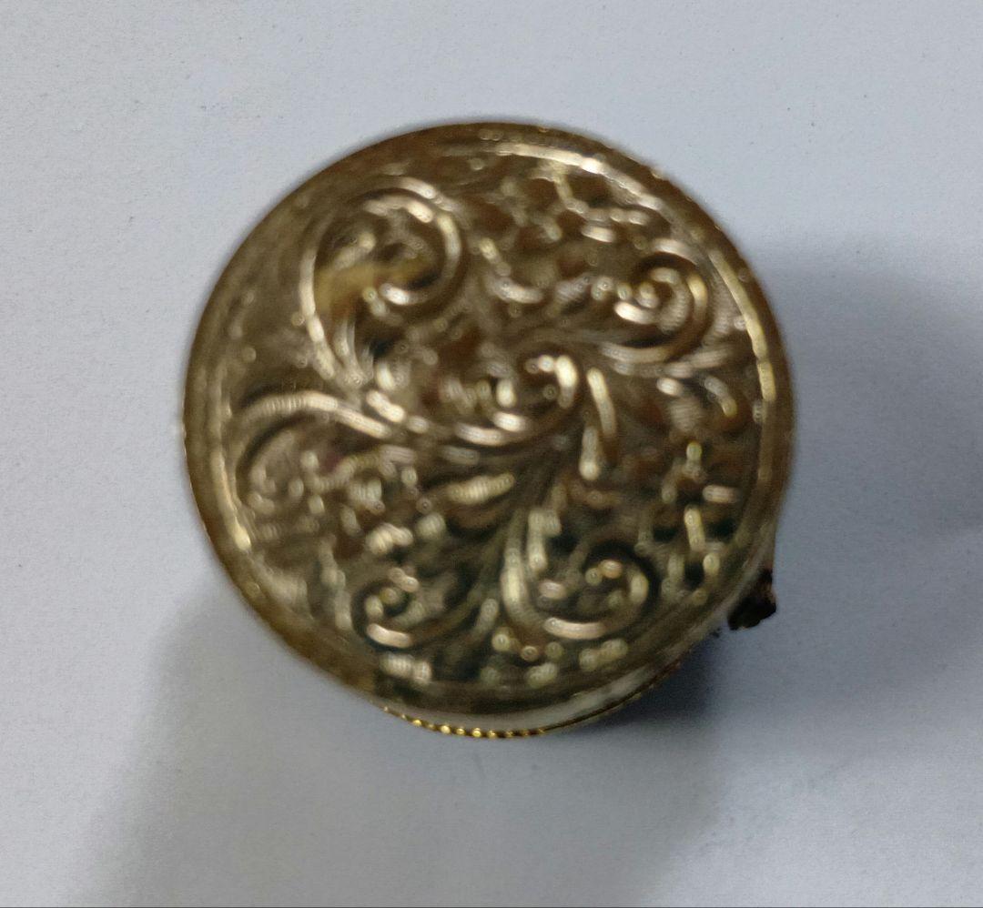 LIMOGES CASTEL FRANCE リモージュ ピルケース 真鍮 - メルカリ