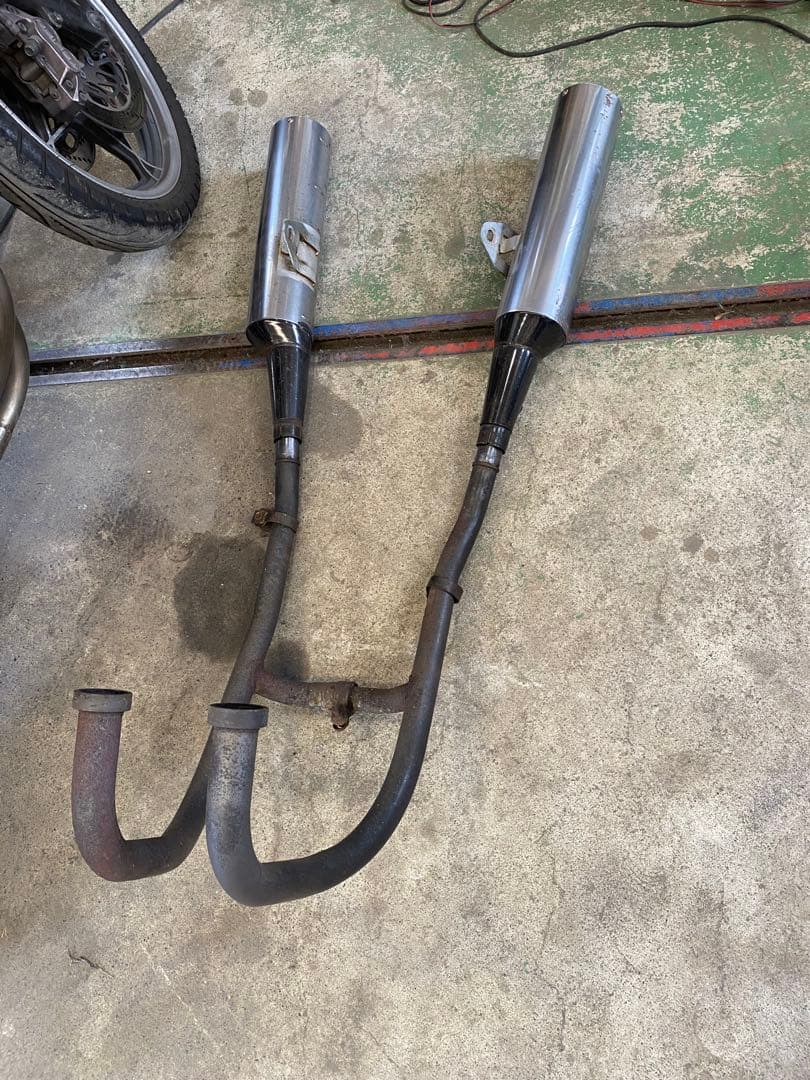 GPZ400s純正マフラー