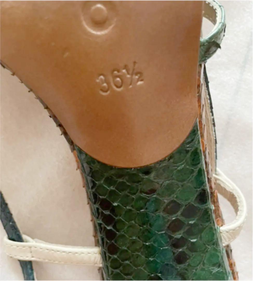 L'Autre Chose レザーサンダル 36.5 made in Italy - メルカリ