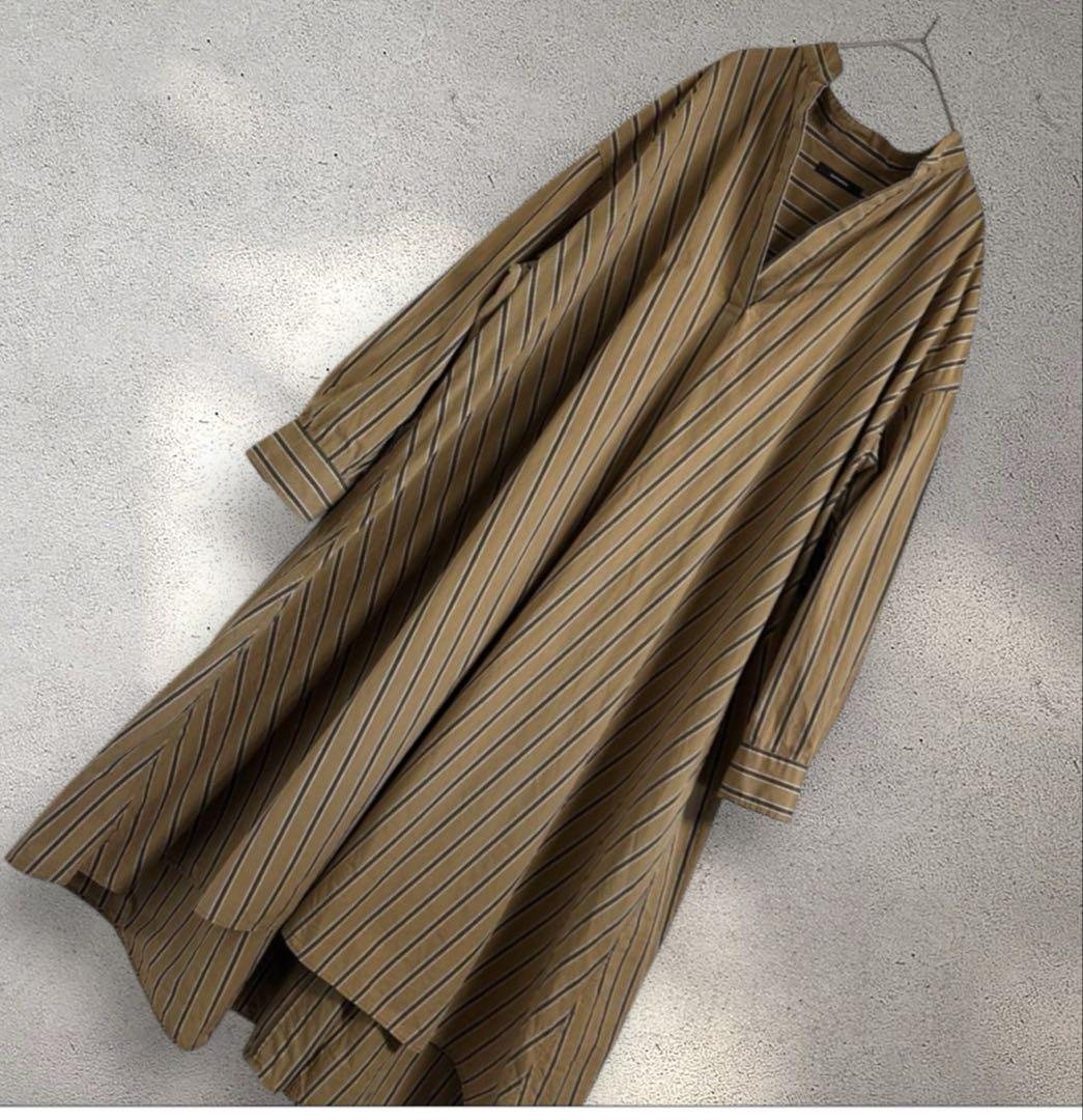 JOURNAL STANDARD ボーダーシャツワンピース