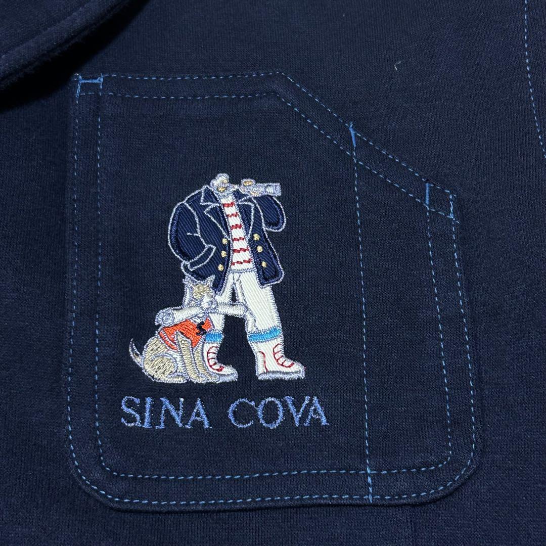 SINA COVA シナコバ コットンジャージー 3Bテーラードジャケット LΩ