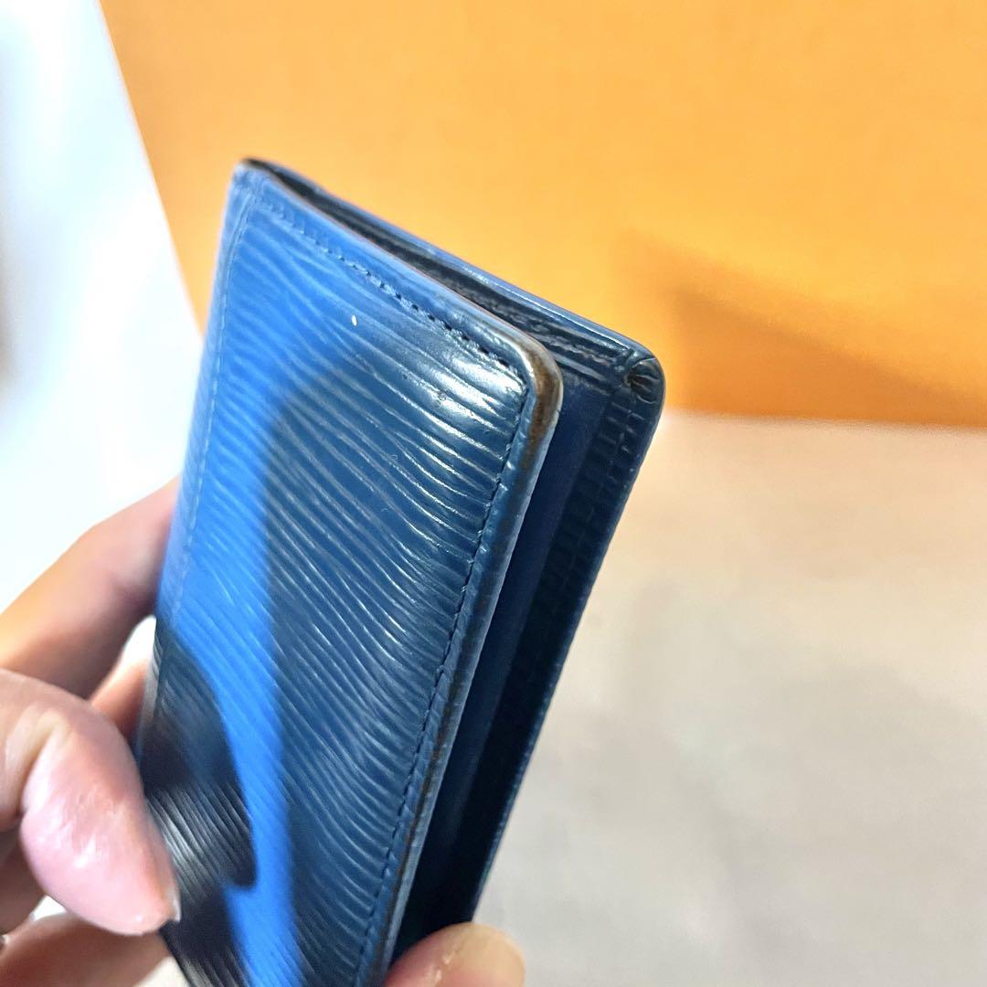 【美品】LOUIS VUITTONエピ カードケース名刺入れ