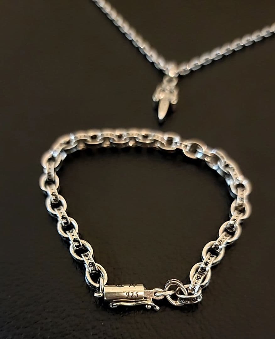 シルバー925 ネックレス ブレスレット セット売り シルバー925 ネックレス ブレスレット セット売り