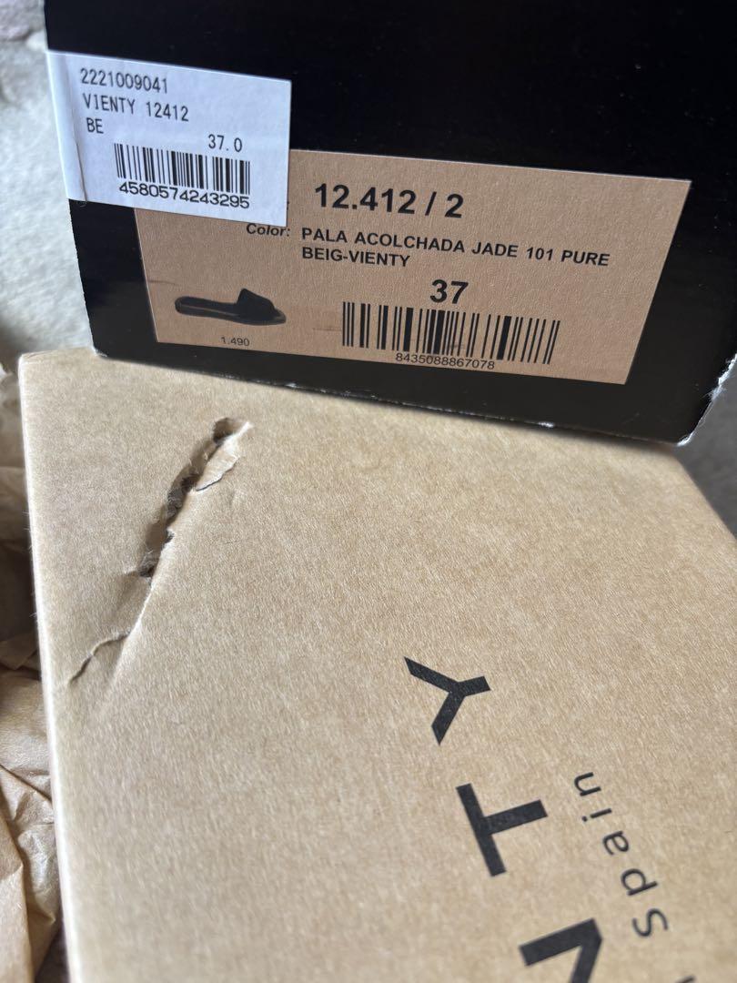 VIENTY PALA ACOLCHADA JADE 101 サンダル 37