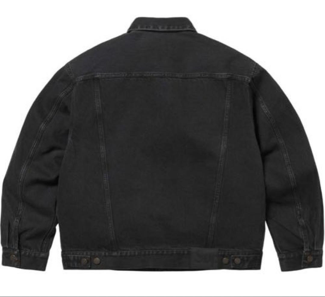 Supreme Denim Trucker Jacket Black XL 黒