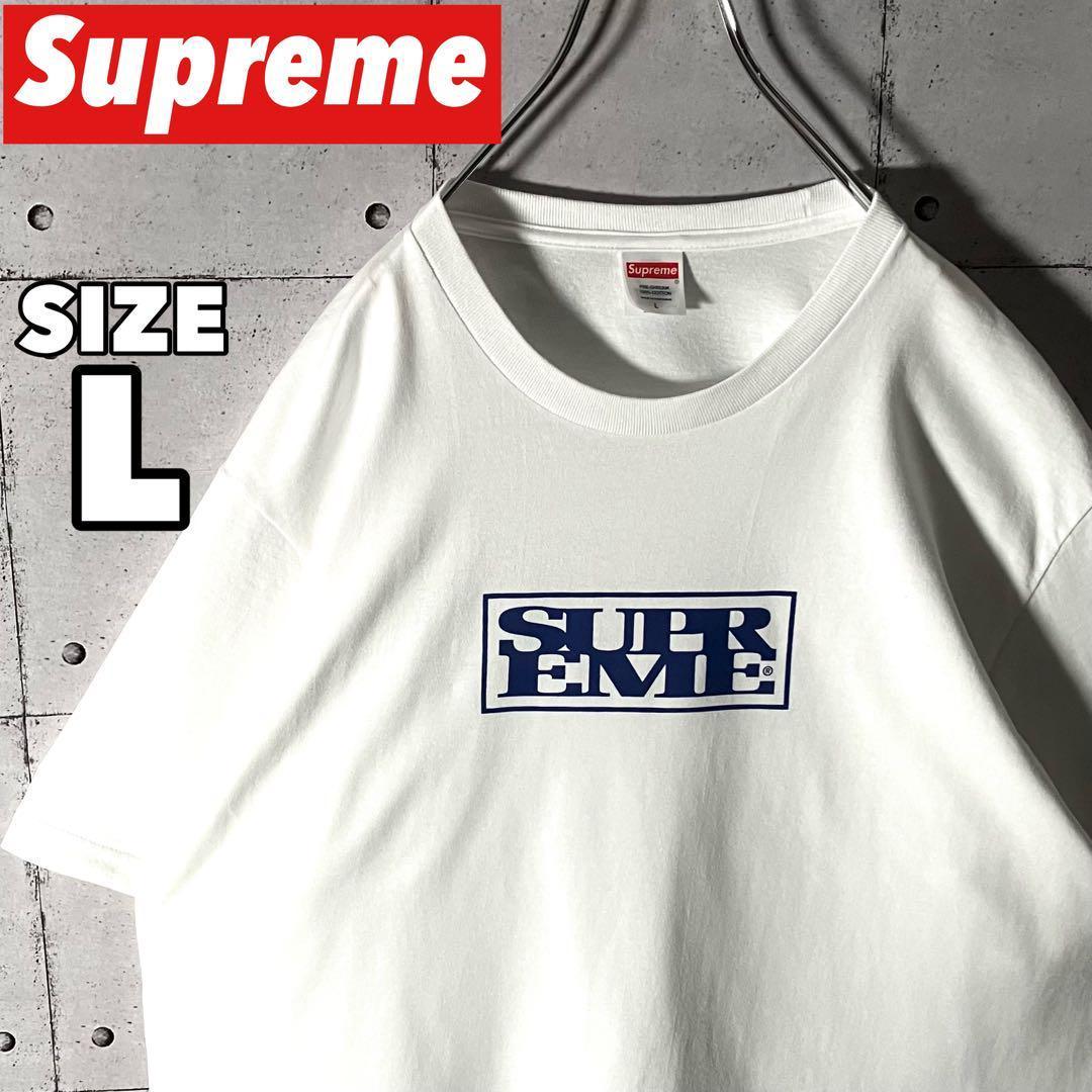 【即完売】シュプリーム☆コネクトTシャツ希少サイズLホワイト24aw
