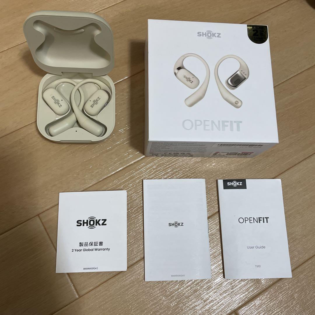 Shokz OPENFIT ベージュ