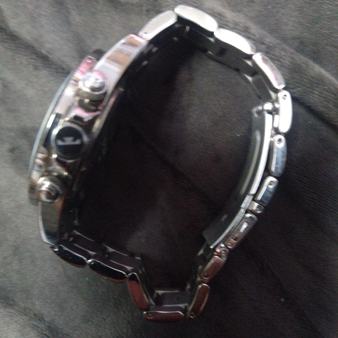 TECHNOS クロノグラフ 腕時計　電池切れ