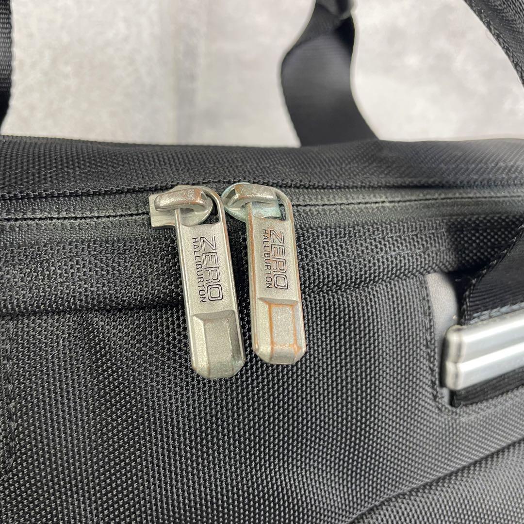 美品 ゼロハリバートン ビジネスバッグ 2wayショルダー レザー