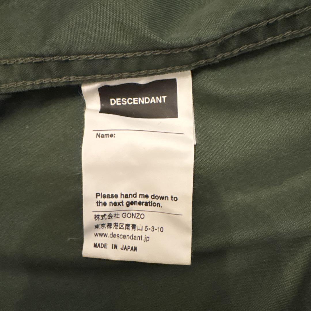 DESCENDANT ディセンダント 24AW D-65 OXFORD COAT