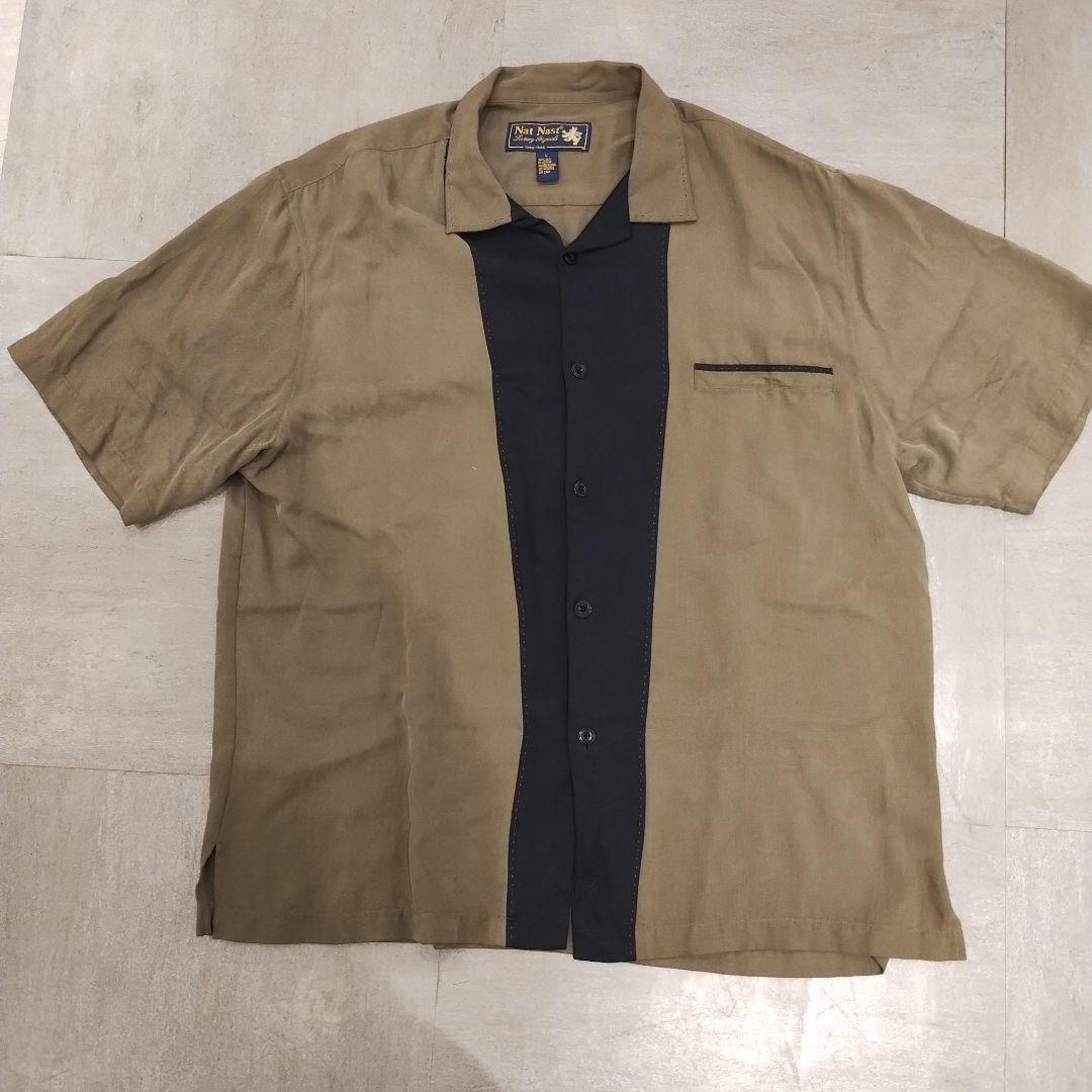 90's〜 Nat Nast silk open collar shirt – HARU CLOTHING STORE